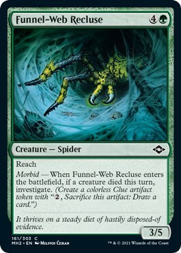 Funnel-Web Recluse Card Front