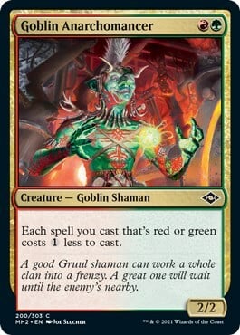 Goblin Anarchomancer Card Front