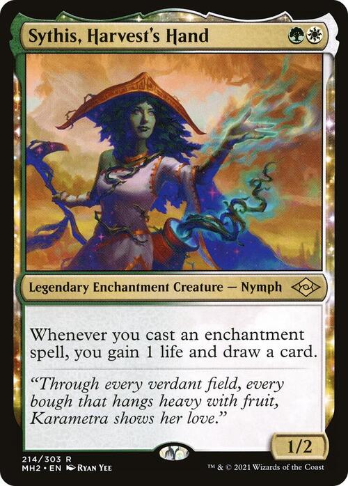 Sythis, Mano del Raccolto Card Front