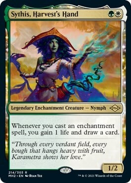 Sythis, Harvest's Hand Card Front