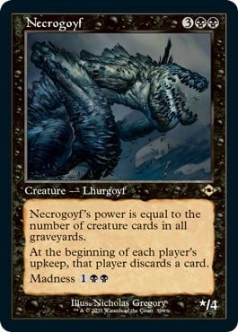 Necrogoyf Card Front
