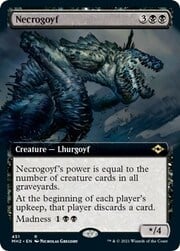 Necrogoyf · Extended Art 451