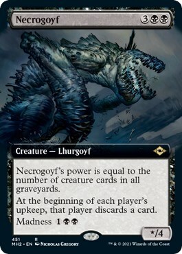 Necrogoyf Card Front