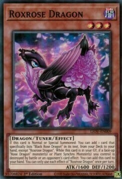 Roxrose Dragon Card Front