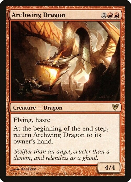 Archwing Dragon Card Front