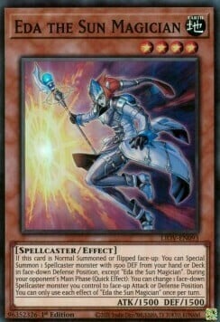 Eda the Sun Magician Card Front