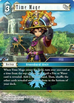 Time Mage Card Front