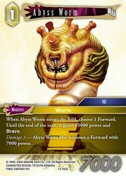 Abyss Worm Frente