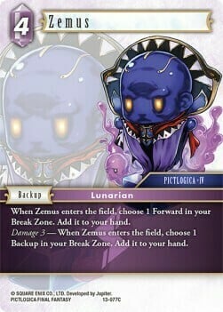 Zemus Card Front