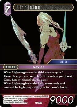 Lightning Card Front