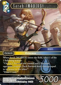Sarah (MOBIUS) Card Front