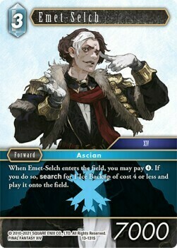 Emet-Selch Card Front