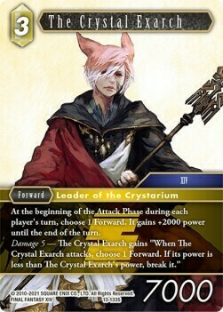 The Crystal Exarch Card Front