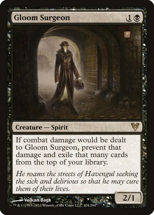 Gloom Surgeon Card Front
