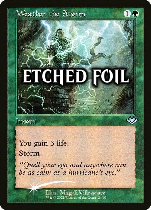 Weather the Storm Card Front