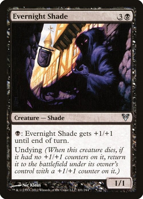 Evernight Shade Card Front