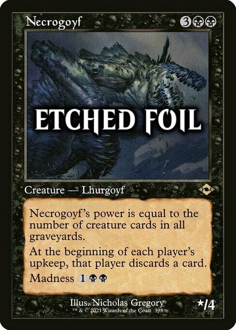Necrogoyf Card Front