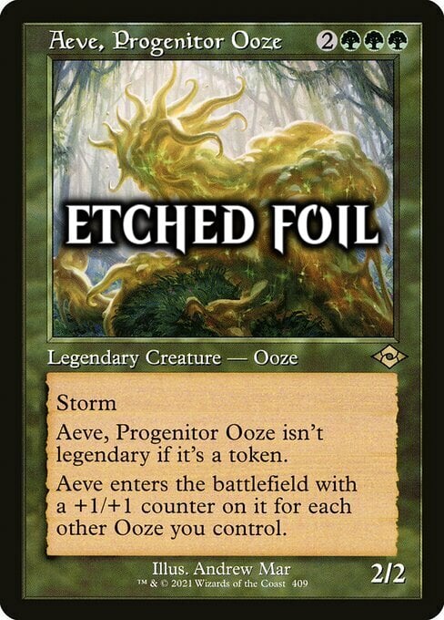 Aeve, Progenitor Ooze Card Front