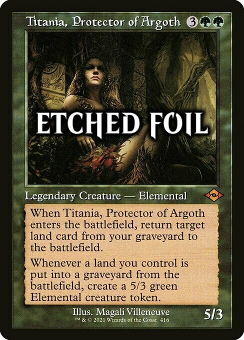 Titania, Protector of Argoth Card Front
