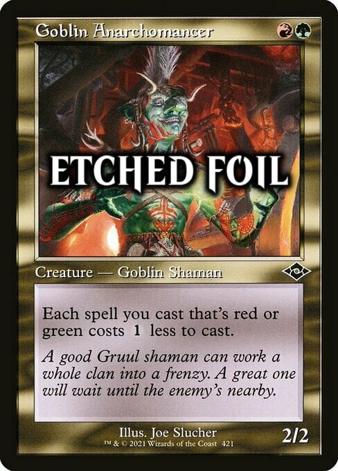 Goblin Anarchomancer Card Front