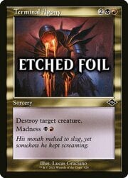 Terminal Agony · Etched Foil 424e