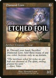 Diamond Lion · Etched Foil 427e