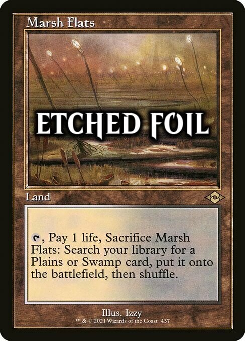 Marsh Flats Card Front
