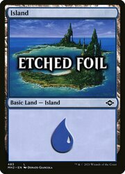Island · 483 | Etched Foil 483e