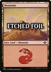 Mountain · 487 | Etched Foil 487e
