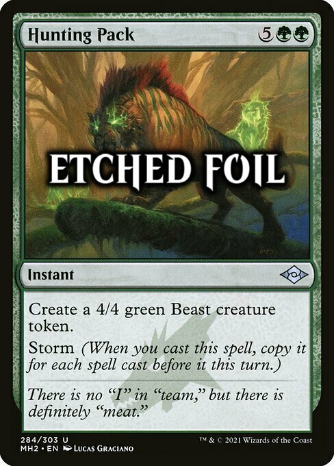 Hunting Pack Card Front