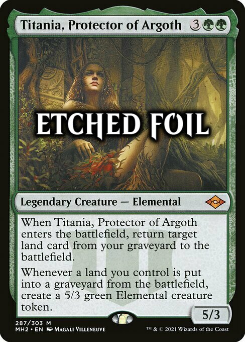 Titania, Protector of Argoth Card Front