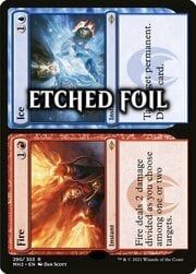 Fire // Ice · Etched Foil 290e