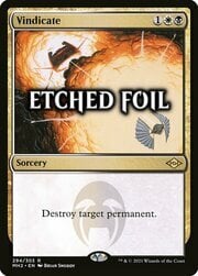 Vindicate · Etched Foil 294e
