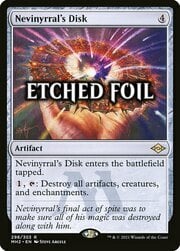 Nevinyrral's Disk · Etched Foil 298e