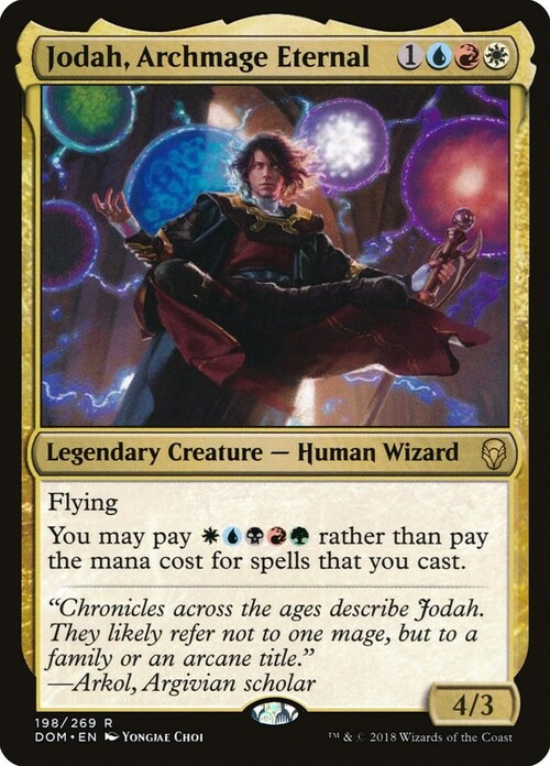 Jodah, Arcimago Eterno Card Front