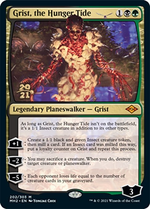 Grist, the Hunger Tide Card Front