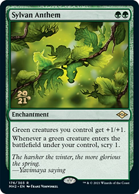 Sylvan Anthem Card Front