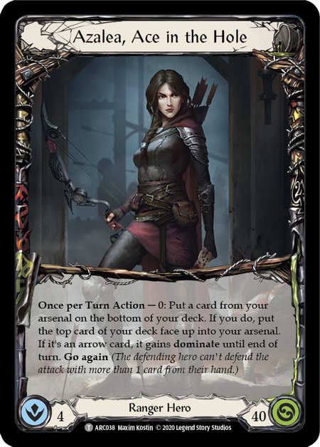 Azalea, Ace in the Hole // Azalea Card Front