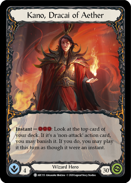 Kano, Dracai of Aether // Kano Card Front