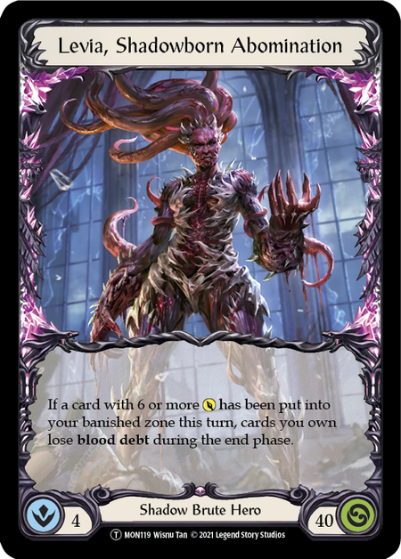 Levia, Shadowborn Abomination // Levia Card Front