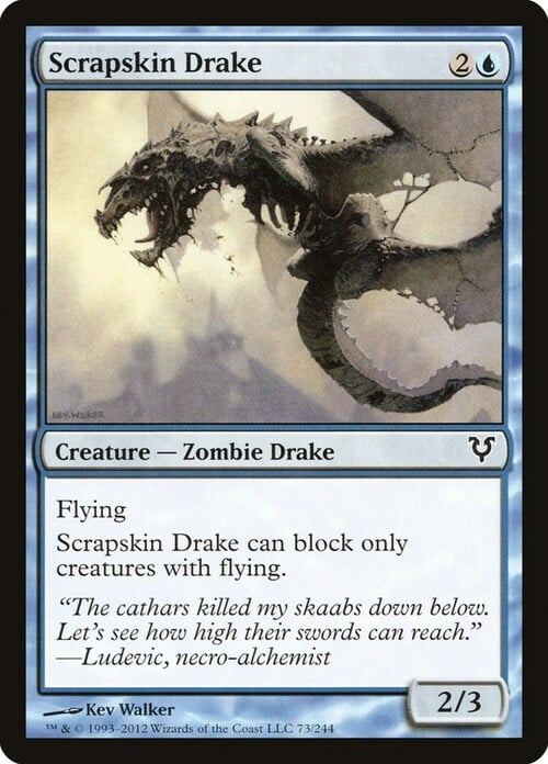 Scrapskin Drake Card Front