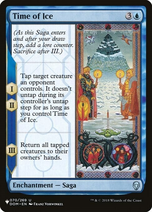 Time of Ice Card Front