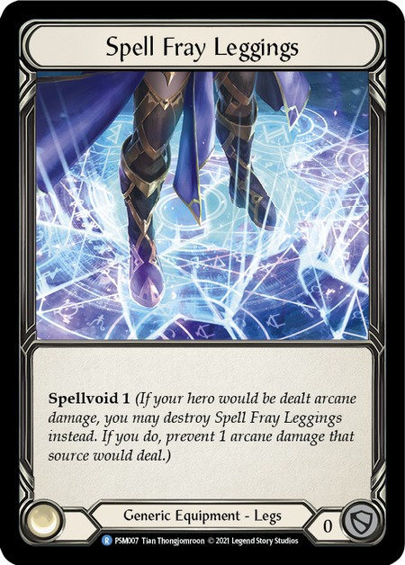 Spell Fray Leggings Card Front