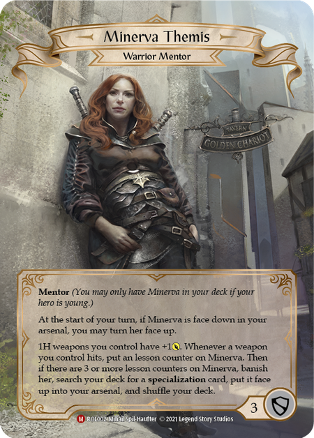 Minerva Themis Card Front