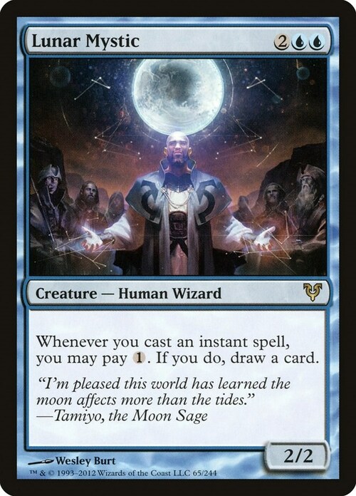 Lunar Mystic Card Front