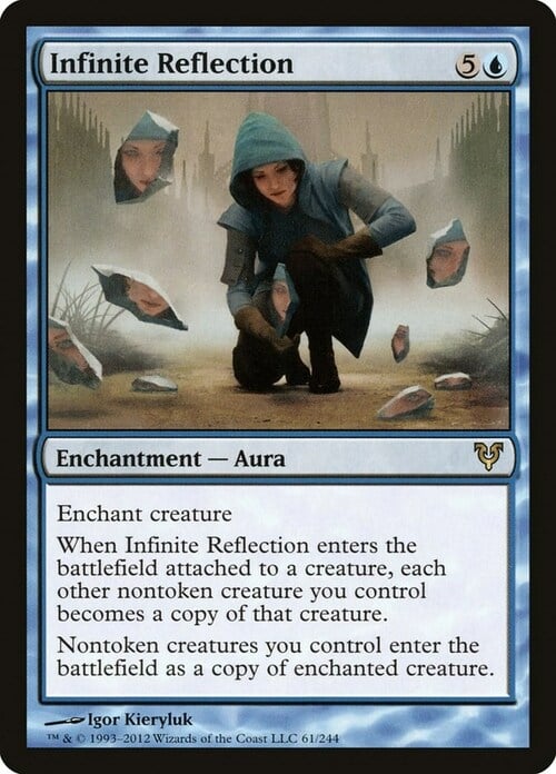 Infinite Reflection Card Front