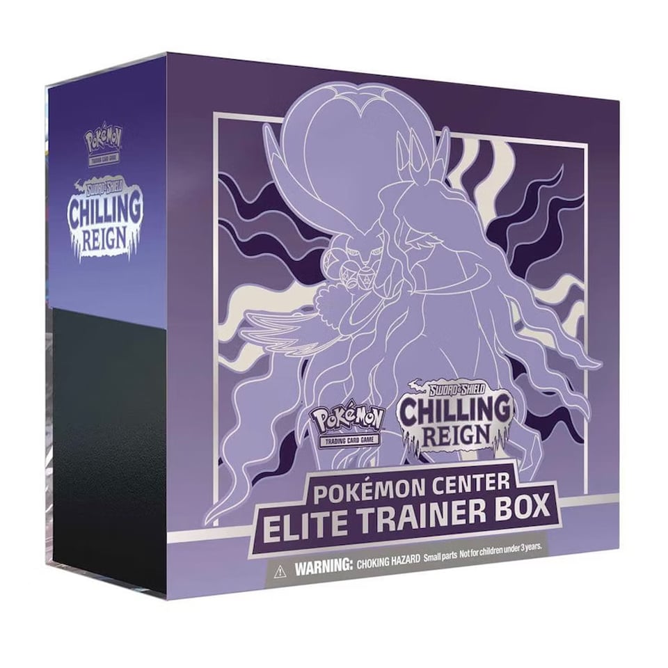Chilling Reign: Pokémon Center Elite Trainer Box | Shadow Rider Calyrex