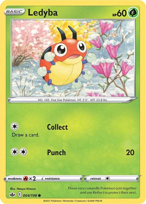 Ledyba [Collect | Punch] Card Front