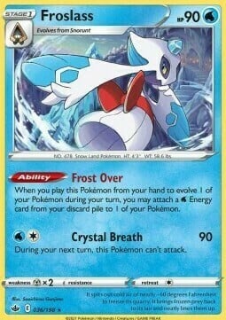 Froslass [Frost Over | Crystal Breath] Card Front
