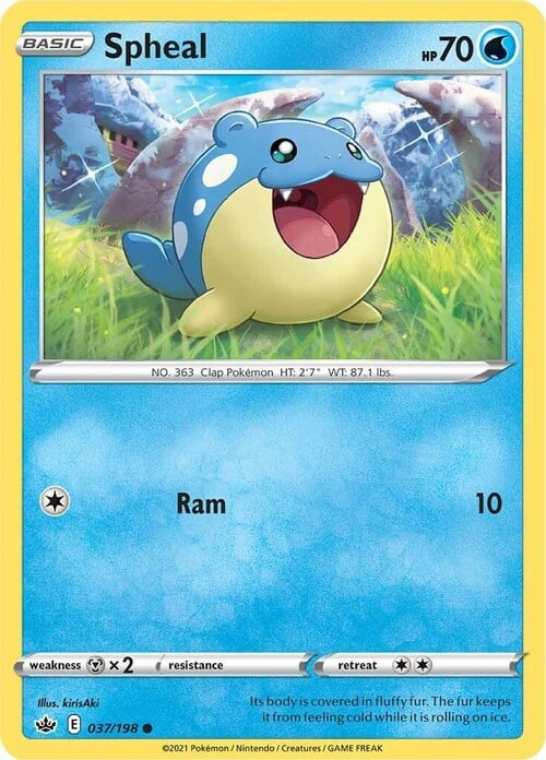 Spheal Card Front